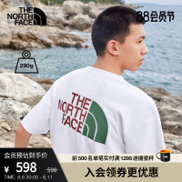 TheNorthFace北面UE男先鋒設計純棉印LOGO短袖T恤23春夏新款81M1