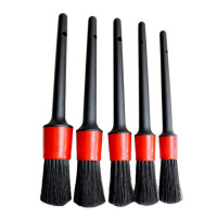 5 шт. детализация автомобиля набор кистей детали для очистки колеса эмблемы двигателя вентиляционные отверстия Авто Детализация щетка для очистки приборной панели колеса