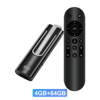 Transpeed Android 11 TV Stick 4K 3D HDR10 + ATV AmlogicS905Y4 с голосовым дистанционным управлением 2,4G 5G Dual Wifi BT5.0 портативный смарт-бокс