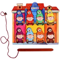 Настольная игра "Гномики" магнитная рыбалка, развитие логики