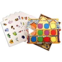 Развивающая дидактическая игра логопедический городок