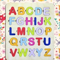 Английский алфавит/азбука из дерева