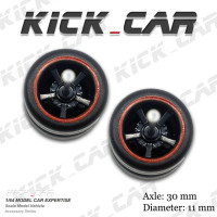 Колёса резиновые для Kickcar 1/64