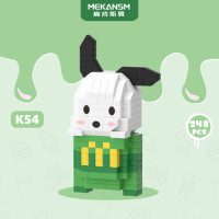 Блочный конструктор Moon Melody Cinnamoroll Kuromi Pom Purin