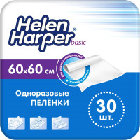 Пеленки одноразовые Helen Harper Basic 60х60 - 30 шт.