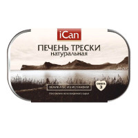 Печень трески iCan натуральная