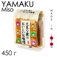 Паста Мисо YAMAKU (MYSAKA) натуральная без консервантов 450 г, Япония