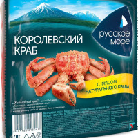 Крабовые палочки с мясом краба Королевский краб Русское море, 250 г