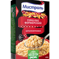 Хлопья Мистраль Геркулес фермерский, 400 г