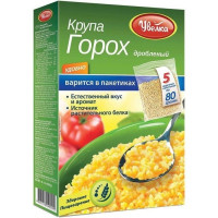 Горох Увелка, дробленый, 5 шт по 80 г