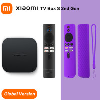 ТВ-приставка Xiaomi Mi TV Box 2nd Gen 4K Ultra HD Google TV 2 ГБ 8 ГБ Dolby Vision HDR10 + Google Assistant Smart Mi Box S Player