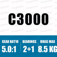 Рыболовная катушка для спиннинга SHIMANO FX 1000, 2000, 2500, 2500HG, C3000, 4000, 2 + 1 BB