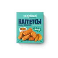 Наггетсы растительные с сыром и паприкой Vegafood 200г