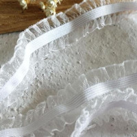 Кружевное кружево с рюшами