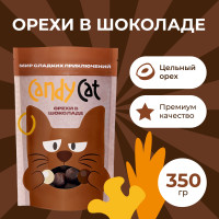 Фундук в шоколаде Candy Cat 350 гр, Орехи в глазури драже