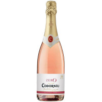 Безалкогольное вино игристое розовое Cava Codorniu Zero Rose, Alcohol Free