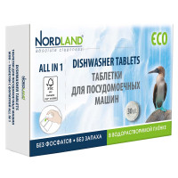 Таблетки NORDLAND для посудомоечных машин, 30 шт.* 14 г.