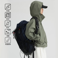 【步旅外套】步履不停 連帽皮膚衣 23021