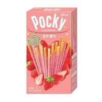 Pocky печенье палочки со вкусом Клубники 45г