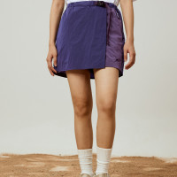 MOUNTAINFEVER  SS22 山系戶外露營金屬尼龍拼色速乾裙褲