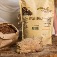 Мука льняная "Секреты природы", 800 гр., без глютена, без сахара