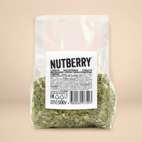 Семена тыквы очищенные сушеные NUTBERRY 500 гр