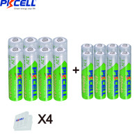 Аккумуляторные батареи PKCELL, 4 шт., 2200 мА · ч, 4 шт., AA, 850 мА · ч, 1,2 в, Ni-MH