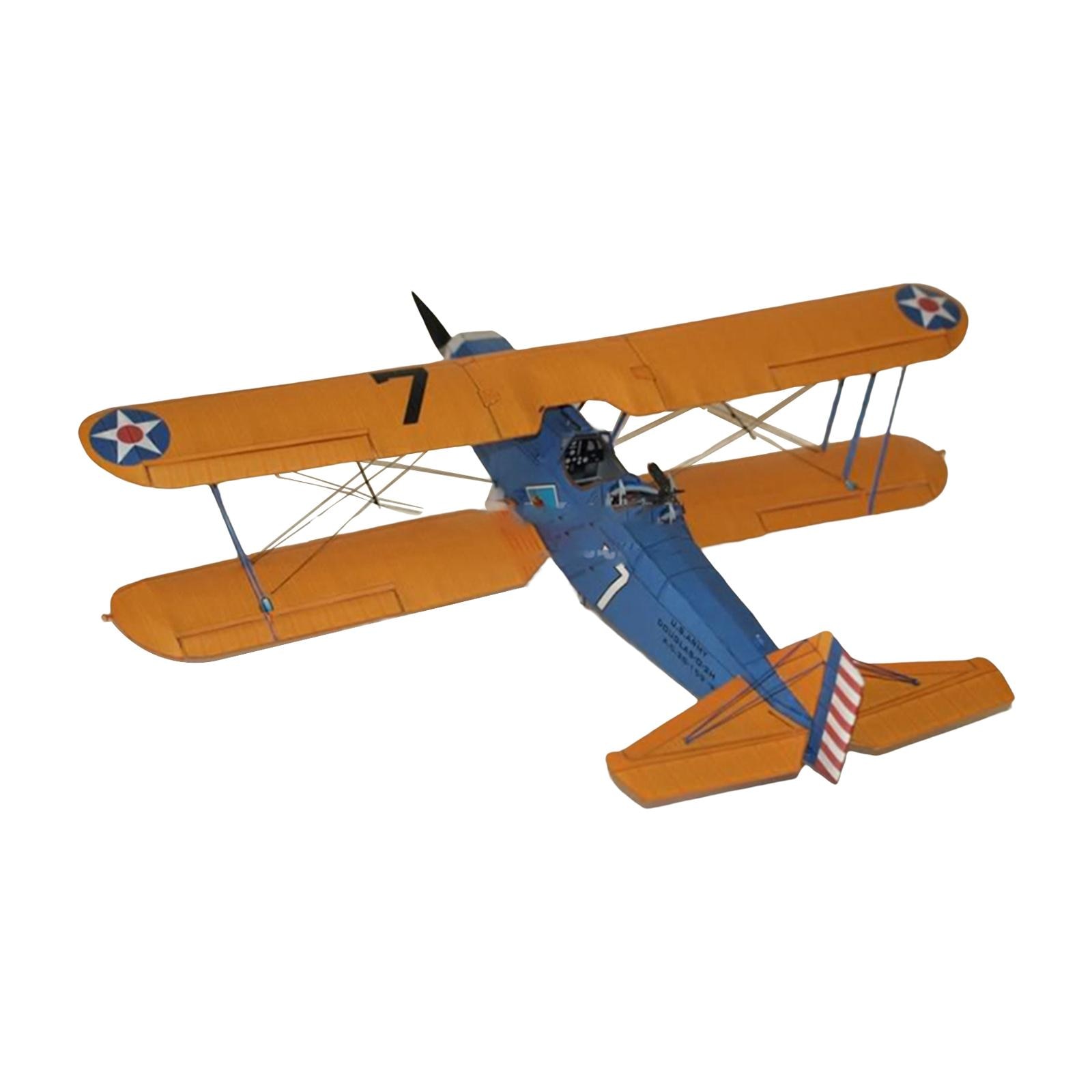 Reconnaissance Aircraft Model Desktop Decoration Learning Educational Toys DIY Plane Model for Kids Boys Children Birthday Gifts