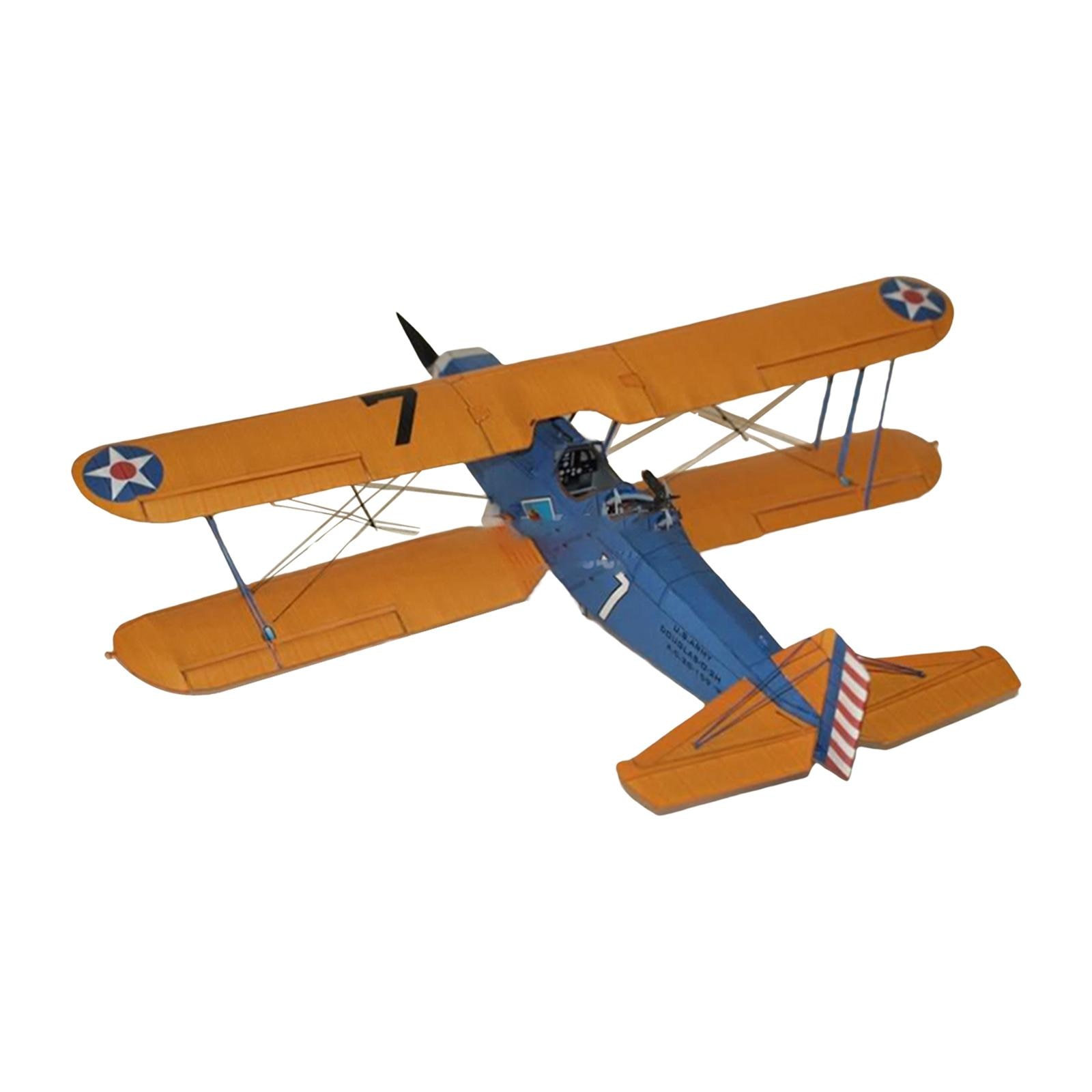 Reconnaissance Aircraft Model Desktop Decoration Learning Educational Toys DIY Plane Model for Kids Boys Children Birthday Gifts