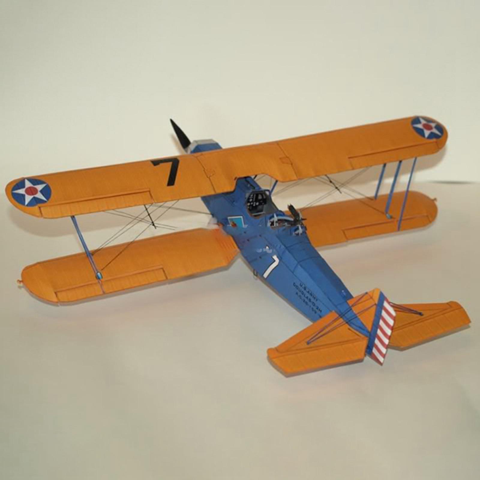 Reconnaissance Aircraft Model Desktop Decoration Learning Educational Toys DIY Plane Model for Kids Boys Children Birthday Gifts