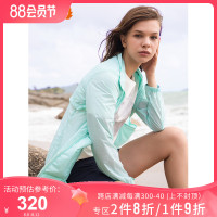 LAFUMA樂飛葉戶外女防曬皮膚衣服抗UV運動風衣LFJA9BP60-AL