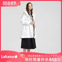 LAFUMA樂飛葉戶外防風防潑水中長版夾克外套女秋冬LFJA0CF75