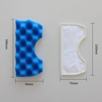 Фильтр-губка и HEPA-фильтр для пылесоса Samsung DJ63-00669A, SC43-47, SC4520, SC4740, VC-9625, VC-BM620