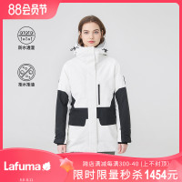 LAFUMA樂飛葉新款防水3M新雪麗棉保暖棉服女厚外套戶外LFJU1DM91