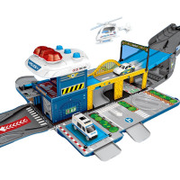 Полицейская машина раскладывается в паркинг / полицейский паркинг / машина-трансформер  / полицейская часть