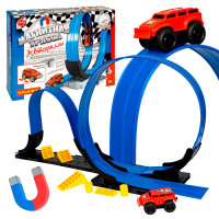 Автотрек Bondibon / МАГНИТНАЯ / Игрушки для малышей