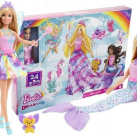 Кукла Barbie Mattel Dreamtopia Fantasyland - Адвент-календарь куклы Барби Страна фантазий HGM66