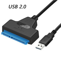 Кабель SATA-USB 3,0/2,5 типа C до 6 Гбит/с для 2,5-дюймового внешнего жесткого диска SSD