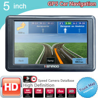 Автомобильный GPS-навигатор KKENMOO HD, 5 дюймов, карты для Европы, России