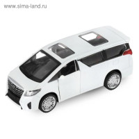 Коллекционная машинка металлическая Toyota Alphard, Тойота Альфард 1:24 21 см