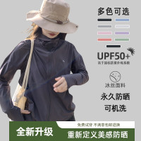 防曬衣女款夏季2023新款透氣原紗型抗UV冰絲防曬服輕薄外套