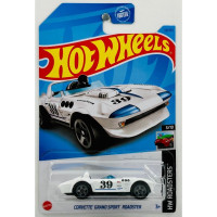 HKK09 Машинка игрушка Hot Wheels металлическая коллекционная CORVETTE GRAND SPORT ROADSTER белый