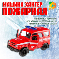 Машинка "Уаз:Хантер Пожарный",Play smart 6401D