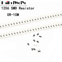 100 шт./лот 1206 SMD резистор 0R ~ 10 м 1/4 Вт 0 1 10 100 150 220 330 Ом 1K 2,2 K 10K 100K 0R 1R 10R 100R 150R 220R 330R 47K 51K