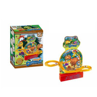 Детский развивающий для мальчиков автотрек скоростной "История динозавров", LG713-7