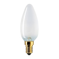 Лампа накаливания PHILIPS B35 FR E14, 60 Вт, свечеобразная, матовая, колба d = 35 мм, цоколь E14, 011763 (цена за 1 ед.товара)