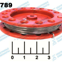 Проволока нихромовая 1м (диам-0.7мм) 2.86 Ом/м