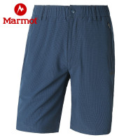 Marmot土撥鼠23年夏季新款運動褲戶外休閒彈力透氣男士速乾褲短褲