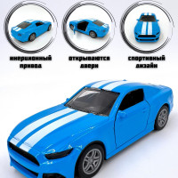 Металлическая машинка инерционная Форд Мустанг (Ford Mustang)