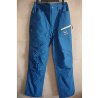 男款全壓膠防水透氣衝鋒褲戶外登山旅行女士多袋兩層秋冬保暖防風